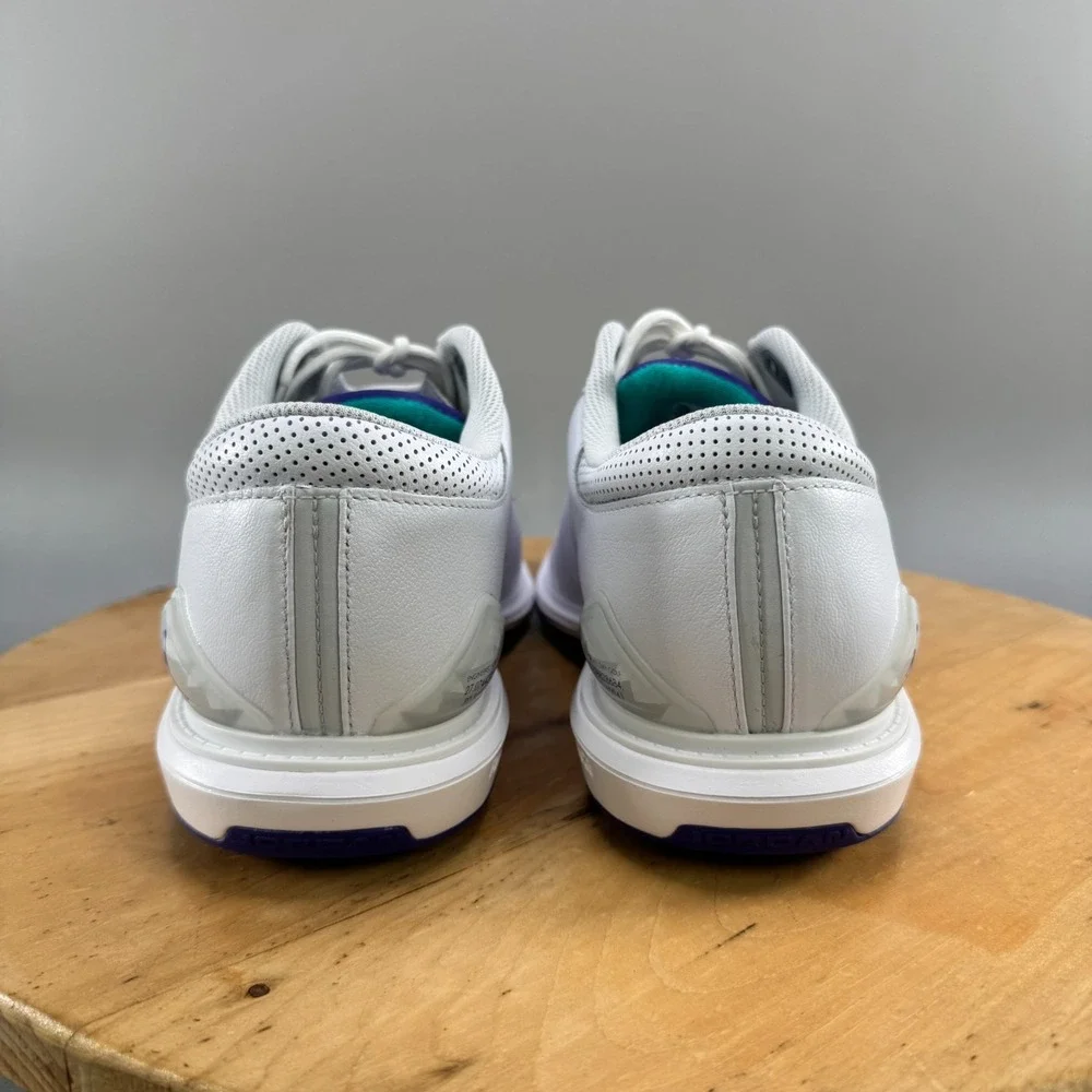 Nike Air Jordan ADG 5 Mens Size 11 Wide Golf‎ Shoes White Grape FQ7874-100 NEW